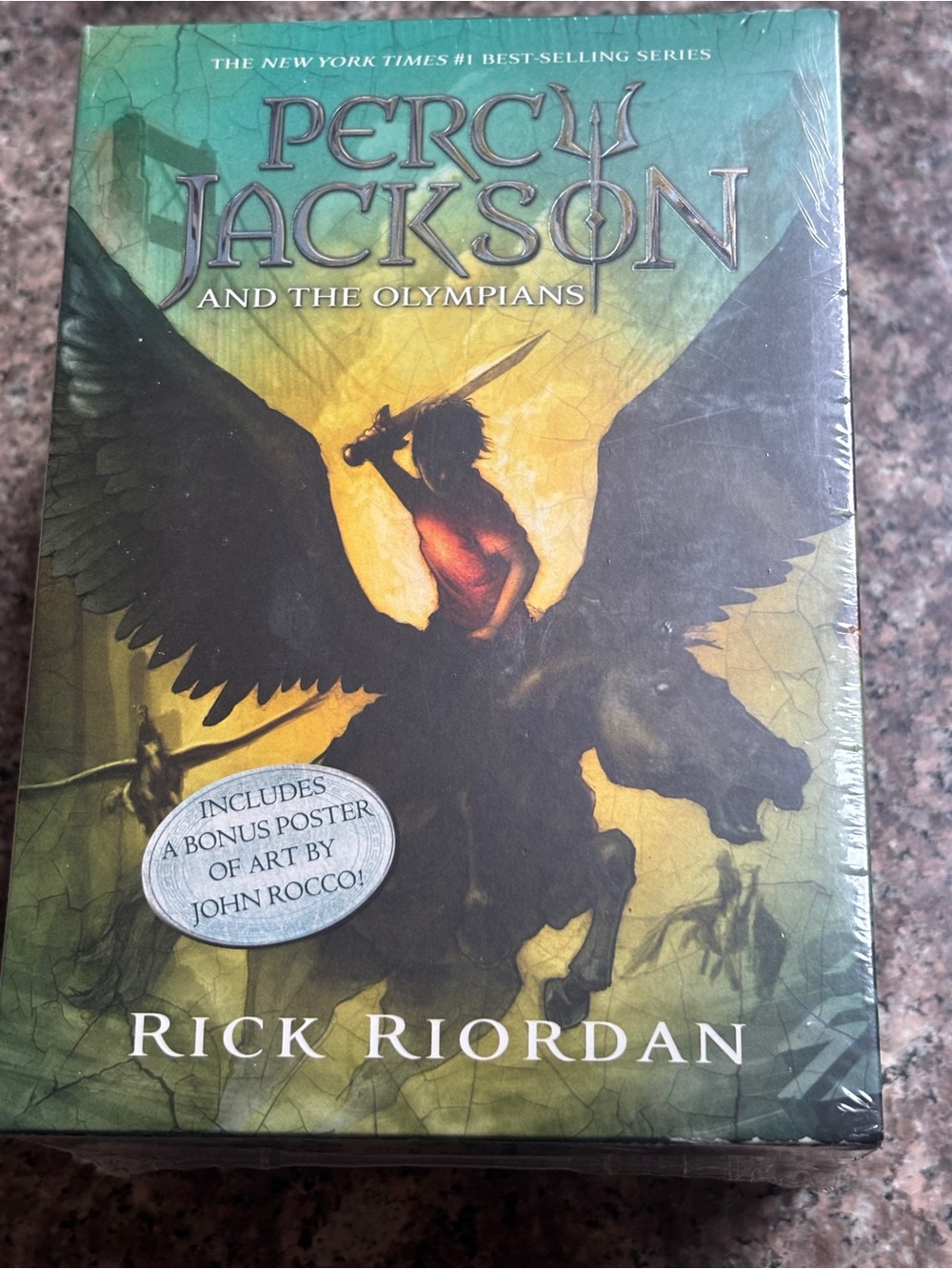 Percy Jackson and the Olympians 5-Book Paperback Boxed Set (Brand New & Sealed)